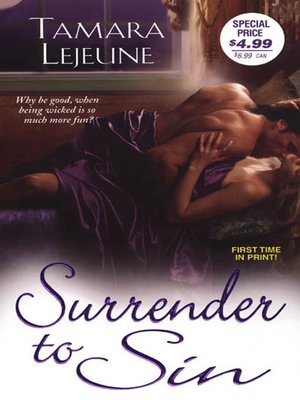cover image of Surrender to Sin